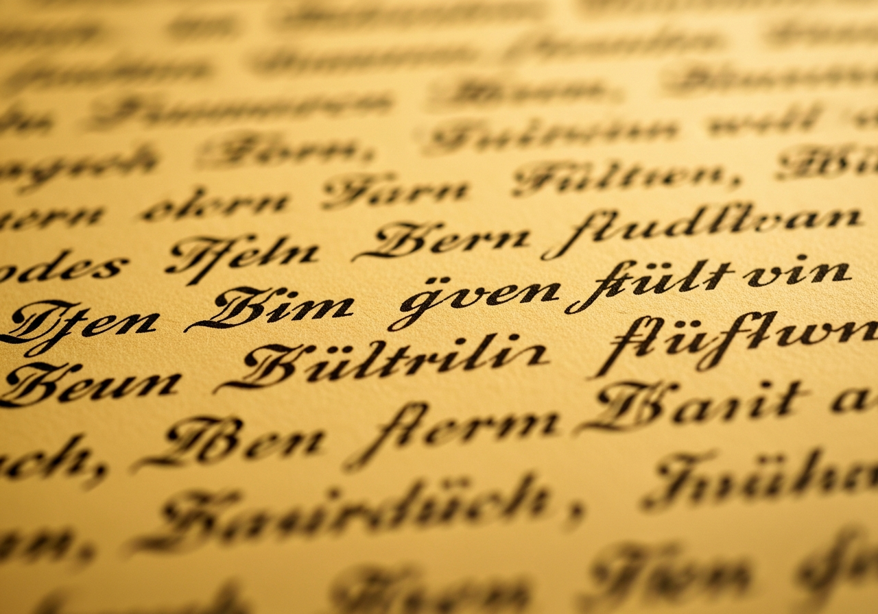 Close-up of Suetterlin handwriting
